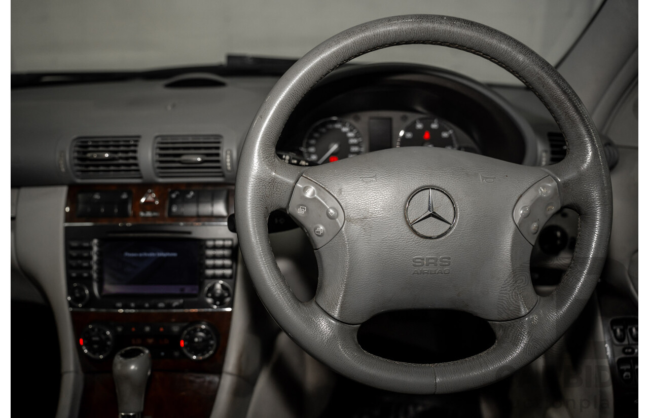 3/2006 Mercedes-Benz C230 Elegance W203 MY06 4d Sedan Iridium Silver Metallic V6 2.5L