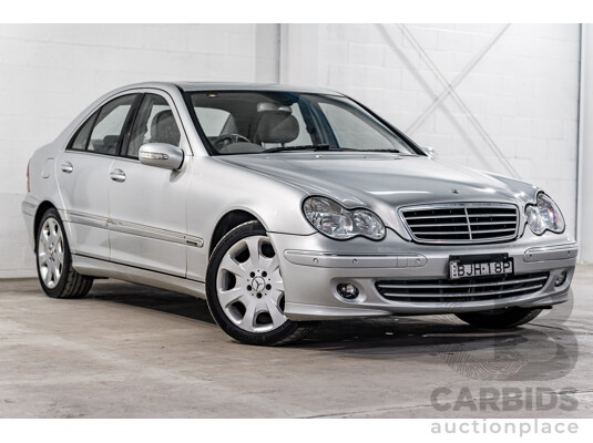3/2006 Mercedes-Benz C230 Elegance W203 MY06 4d Sedan Iridium Silver Metallic V6 2.5L