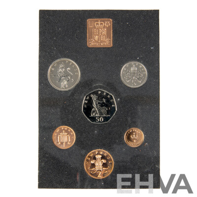 Two Royal Mint Coinage of Great Britain and Northern Island Proof Coin Sets, 1970 and 1971
