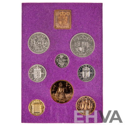 Two Royal Mint Coinage of Great Britain and Northern Island Proof Coin Sets, 1970 and 1971