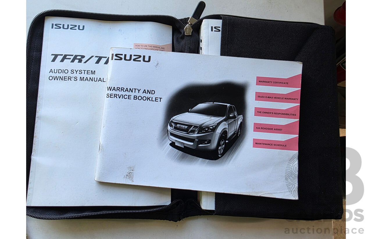 10/2012 Isuzu D-Max LS Hi-Ride (4x4) TF MY12 Crew Cab Utility Red Turbo Diesel 3.0L