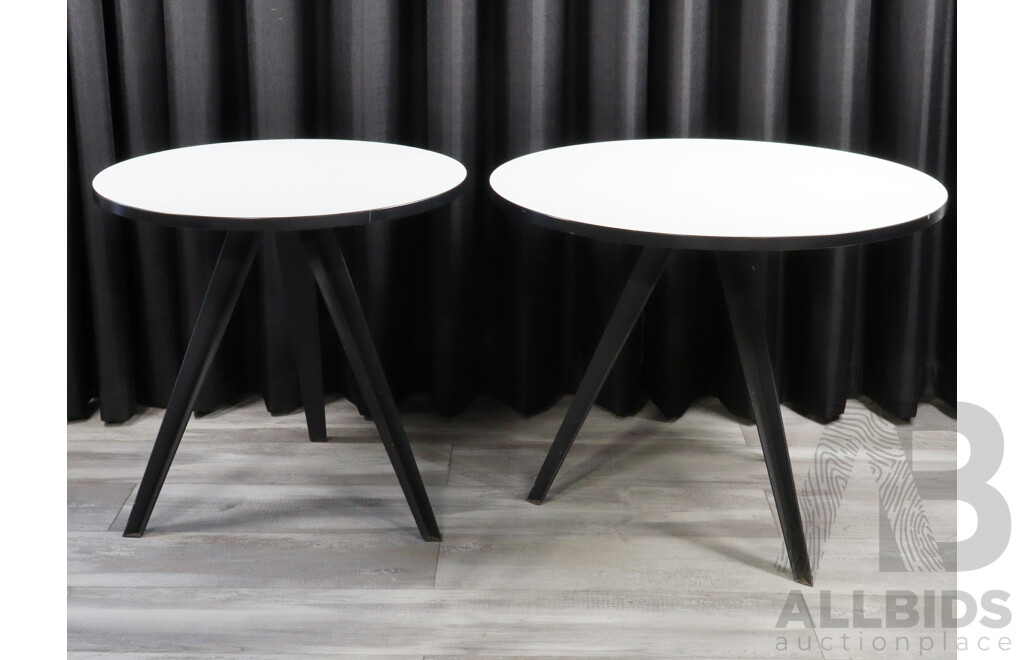 Pair of Modern Side Tables