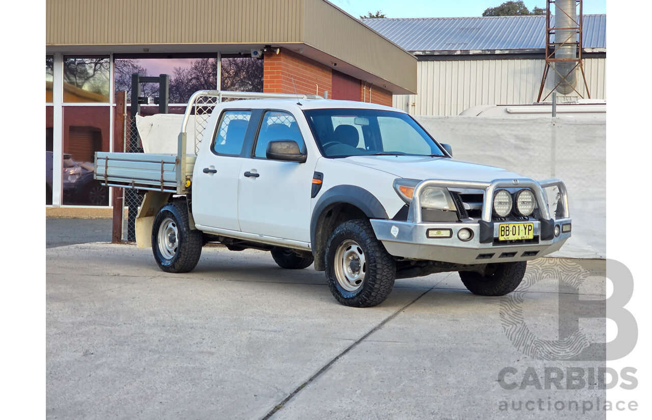 5/2009 Ford Ranger XL (4x4) PK Dual C/Chas White Turbo Diesel 3.0L