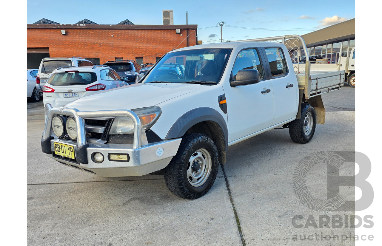 5/2009 Ford Ranger XL (4x4) PK Dual C/Chas White Turbo Diesel 3.0L