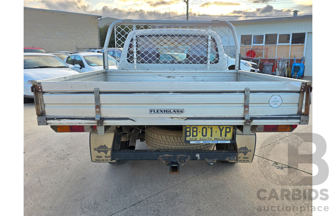 5/2009 Ford Ranger XL (4x4) PK Dual C/Chas White Turbo Diesel 3.0L