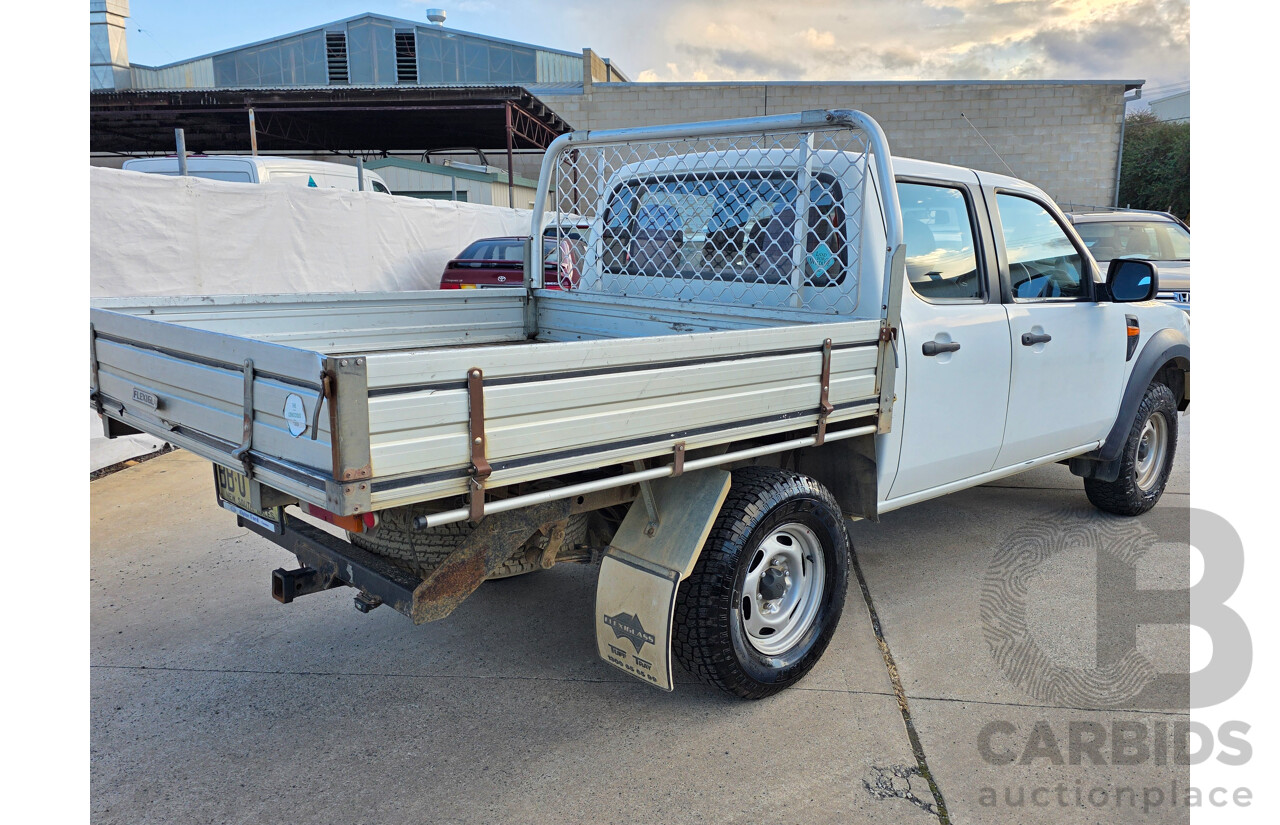 5/2009 Ford Ranger XL (4x4) PK Dual C/Chas White Turbo Diesel 3.0L
