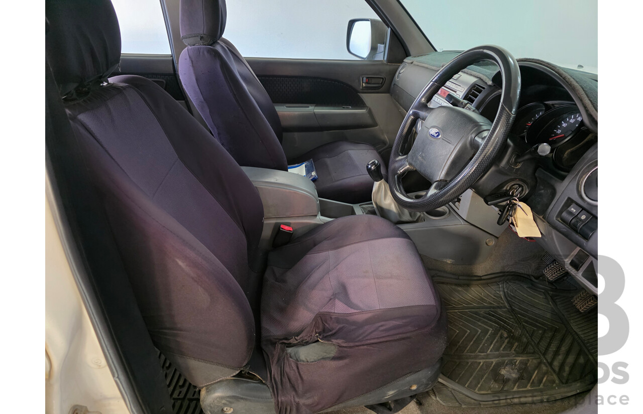 5/2009 Ford Ranger XL (4x4) PK Dual C/Chas White Turbo Diesel 3.0L