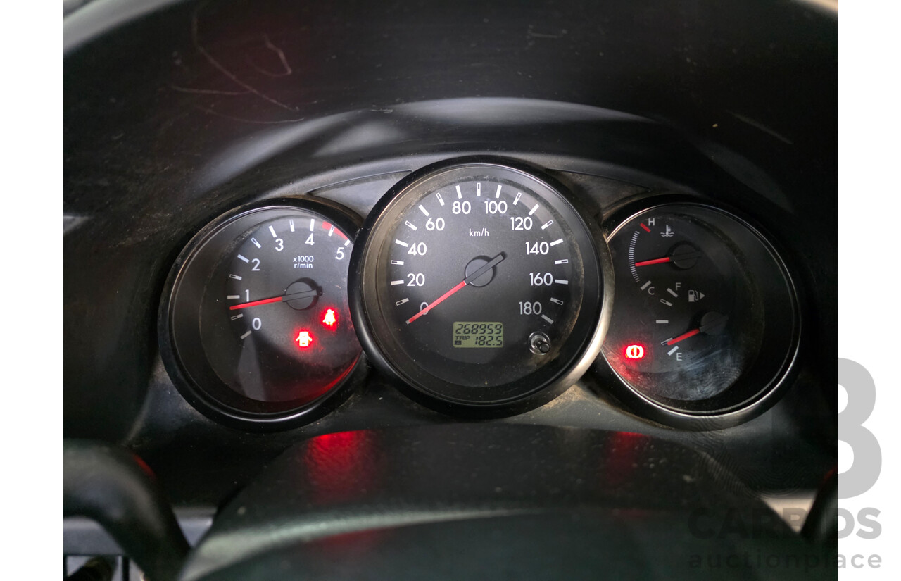 5/2009 Ford Ranger XL (4x4) PK Dual C/Chas White Turbo Diesel 3.0L