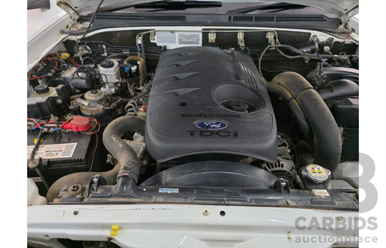 5/2009 Ford Ranger XL (4x4) PK Dual C/Chas White Turbo Diesel 3.0L
