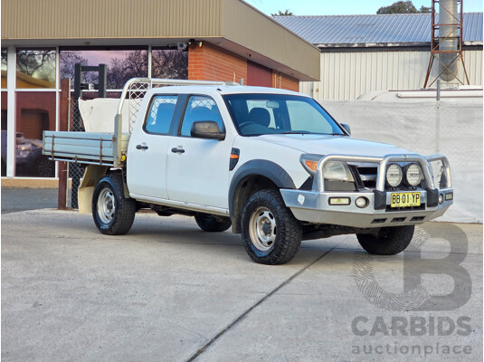 5/2009 Ford Ranger XL (4x4) PK Dual C/Chas White Turbo Diesel 3.0L