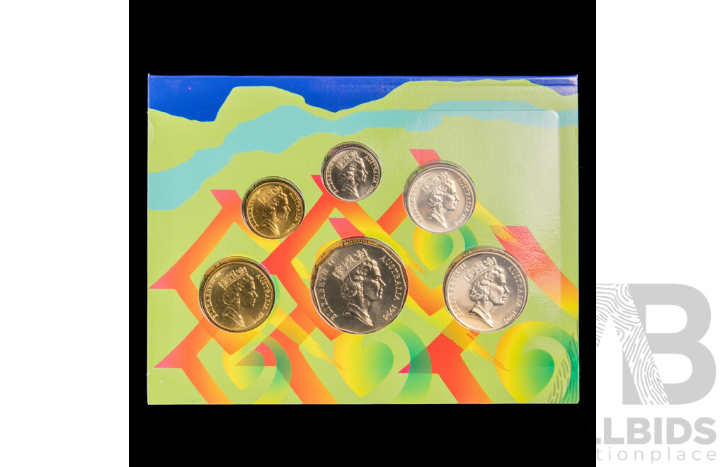 Australian RAM 1993 and 1994 Six UNC Coin Sets, Year of the Family and Landcare