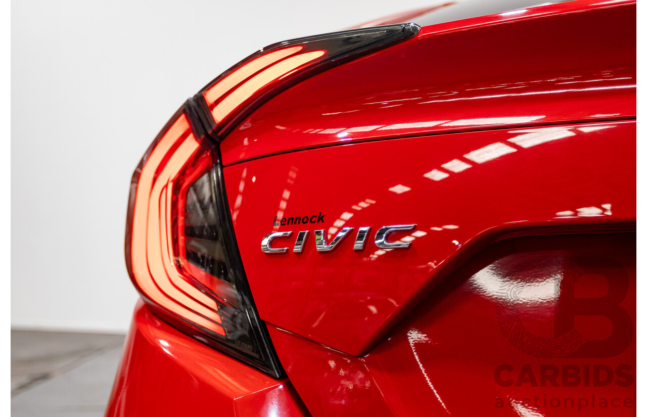 07/2018 Honda Civic VTi MY18 4D Sedan Rally Red 1.8L