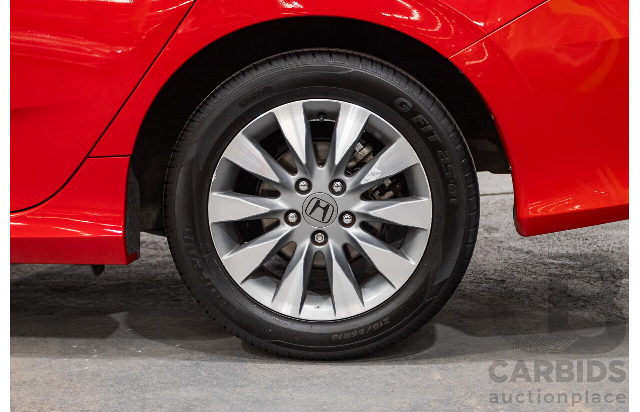 07/2018 Honda Civic VTi MY18 4D Sedan Rally Red 1.8L