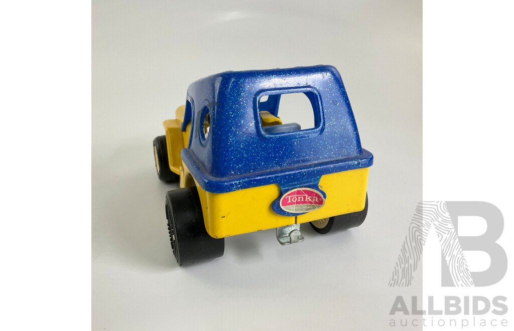 Vintage Tonka Pressed Steel Honey Bucket Jeep