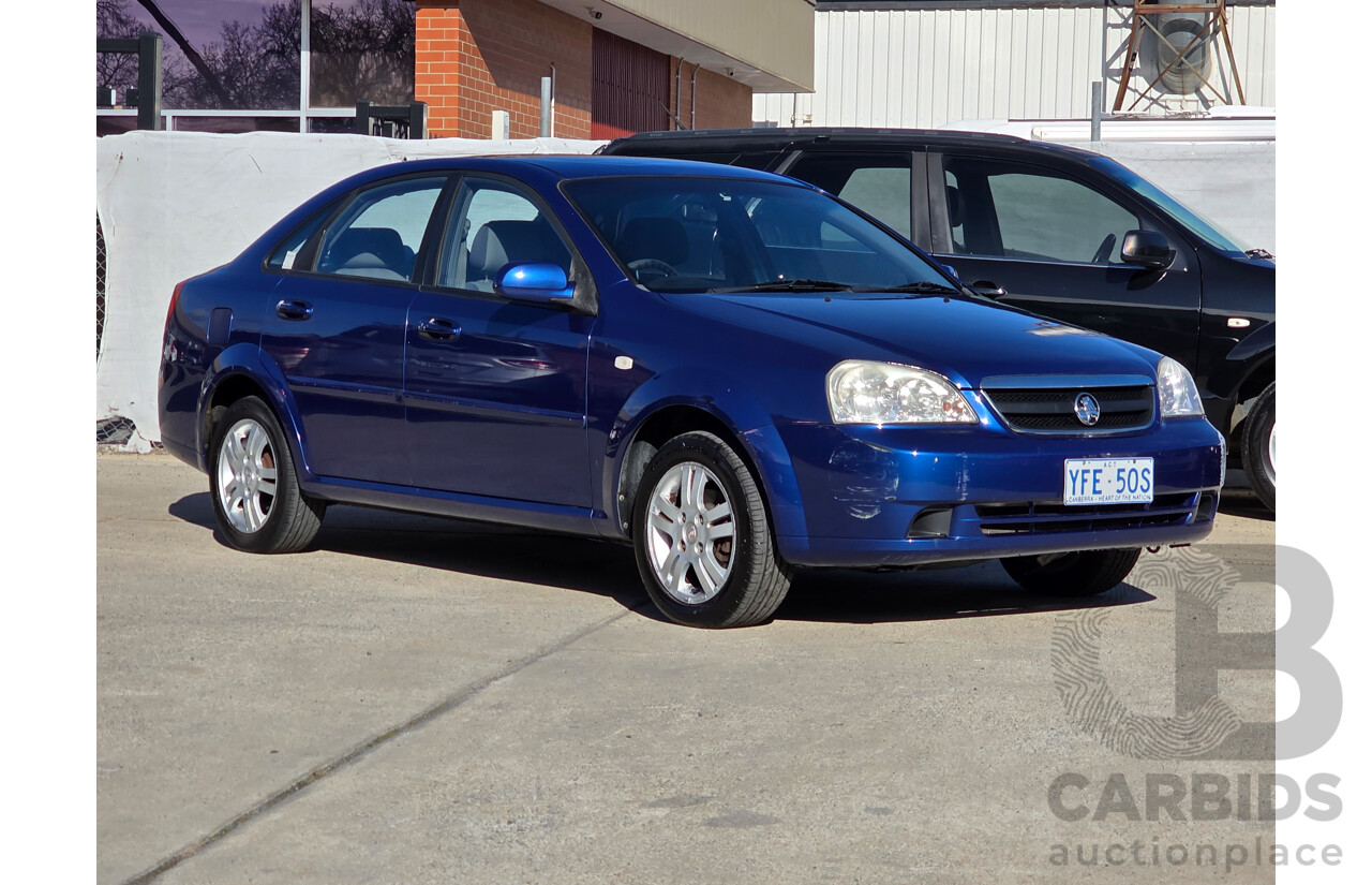 3/2007 Holden Viva  JF MY07 4d Sedan Blue 1.8L