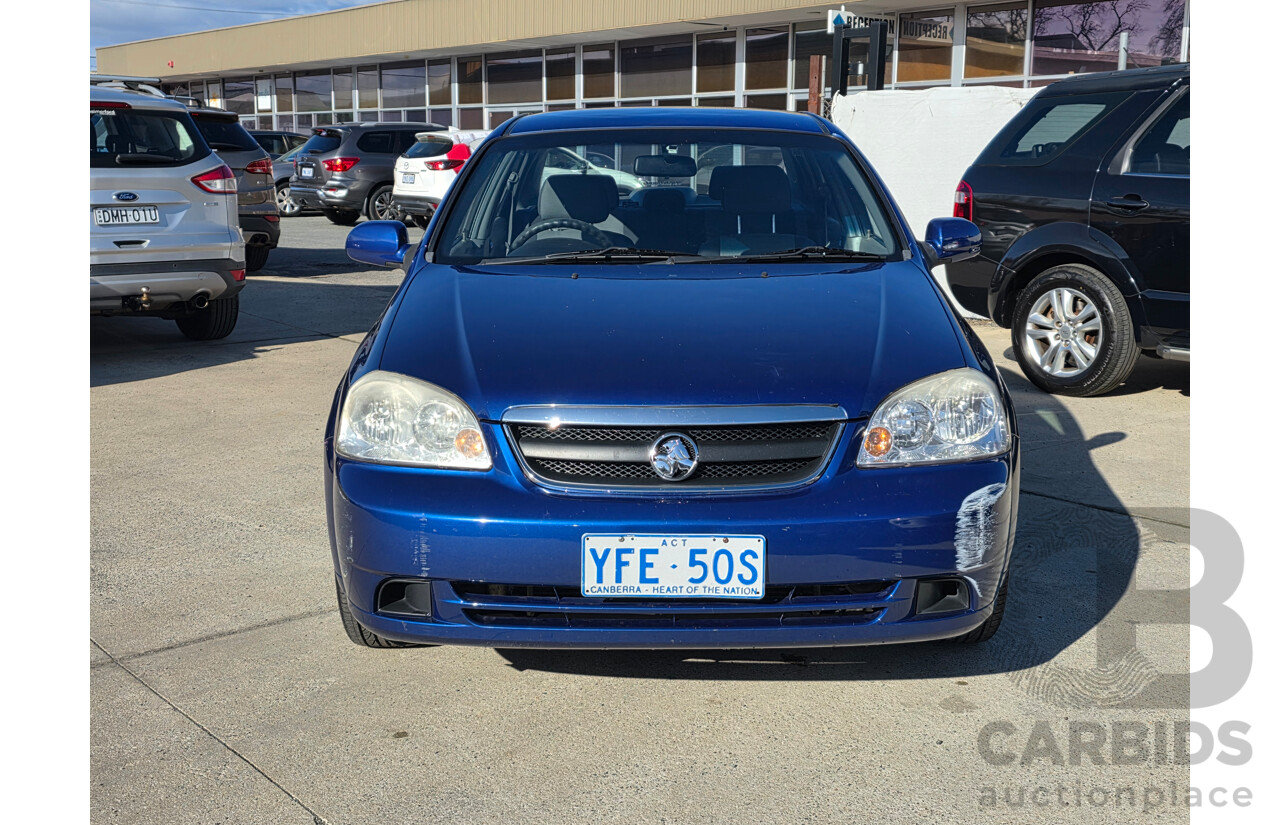 3/2007 Holden Viva  JF MY07 4d Sedan Blue 1.8L