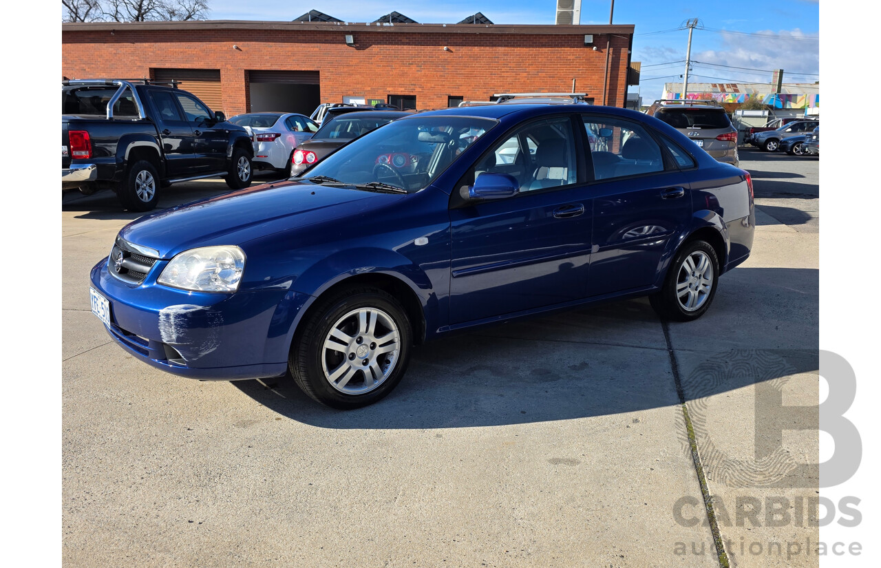 3/2007 Holden Viva  JF MY07 4d Sedan Blue 1.8L