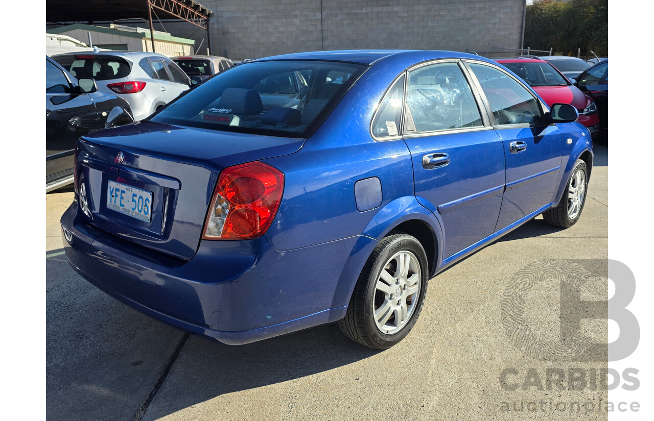 3/2007 Holden Viva  JF MY07 4d Sedan Blue 1.8L