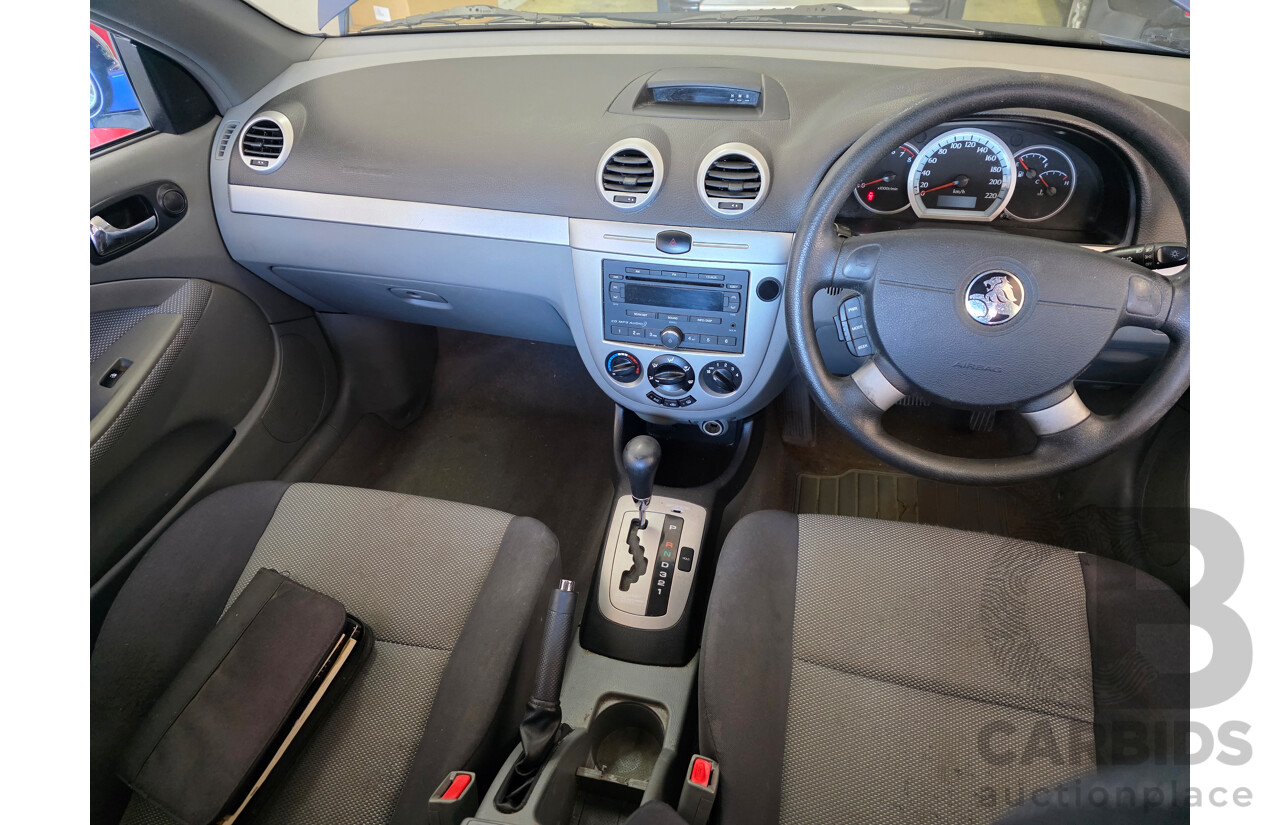3/2007 Holden Viva  JF MY07 4d Sedan Blue 1.8L