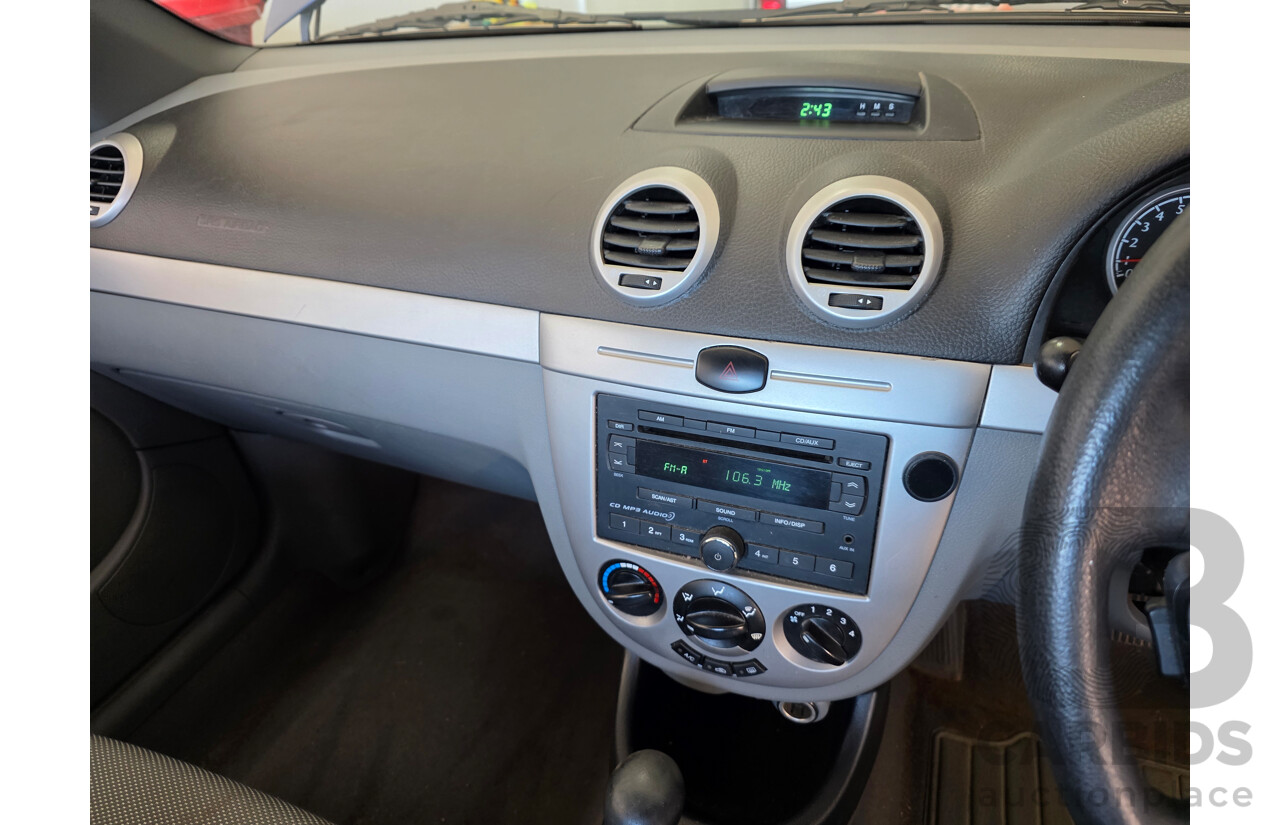 3/2007 Holden Viva  JF MY07 4d Sedan Blue 1.8L