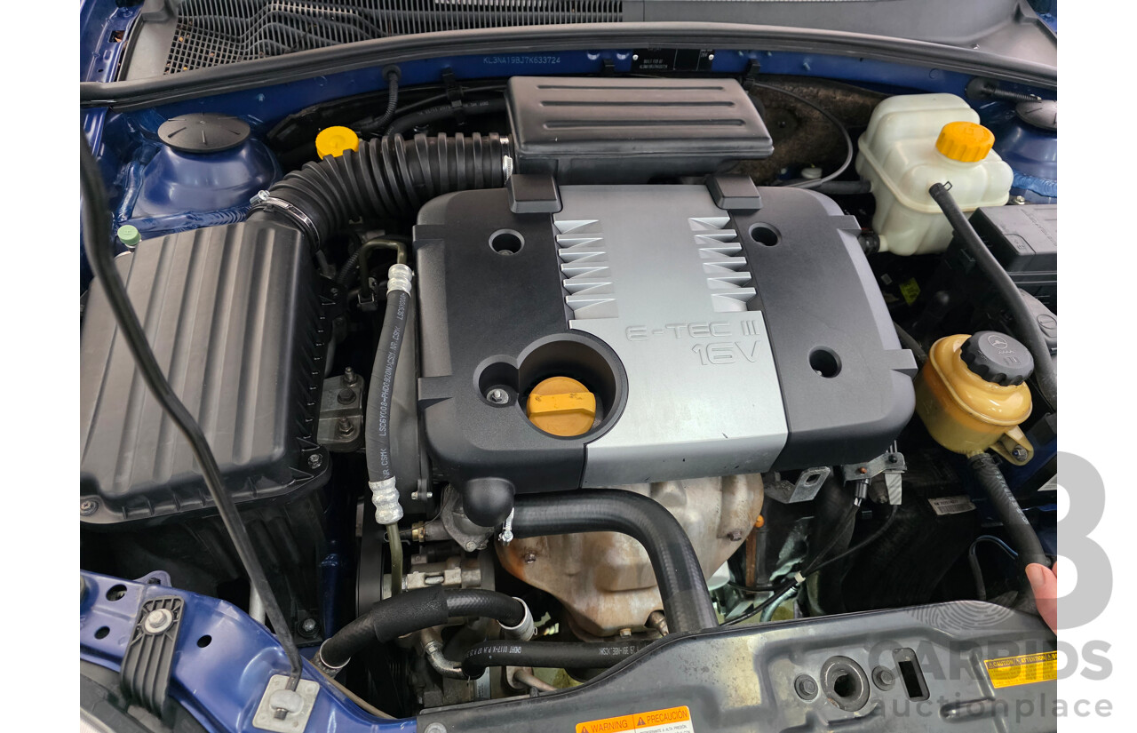 3/2007 Holden Viva  JF MY07 4d Sedan Blue 1.8L