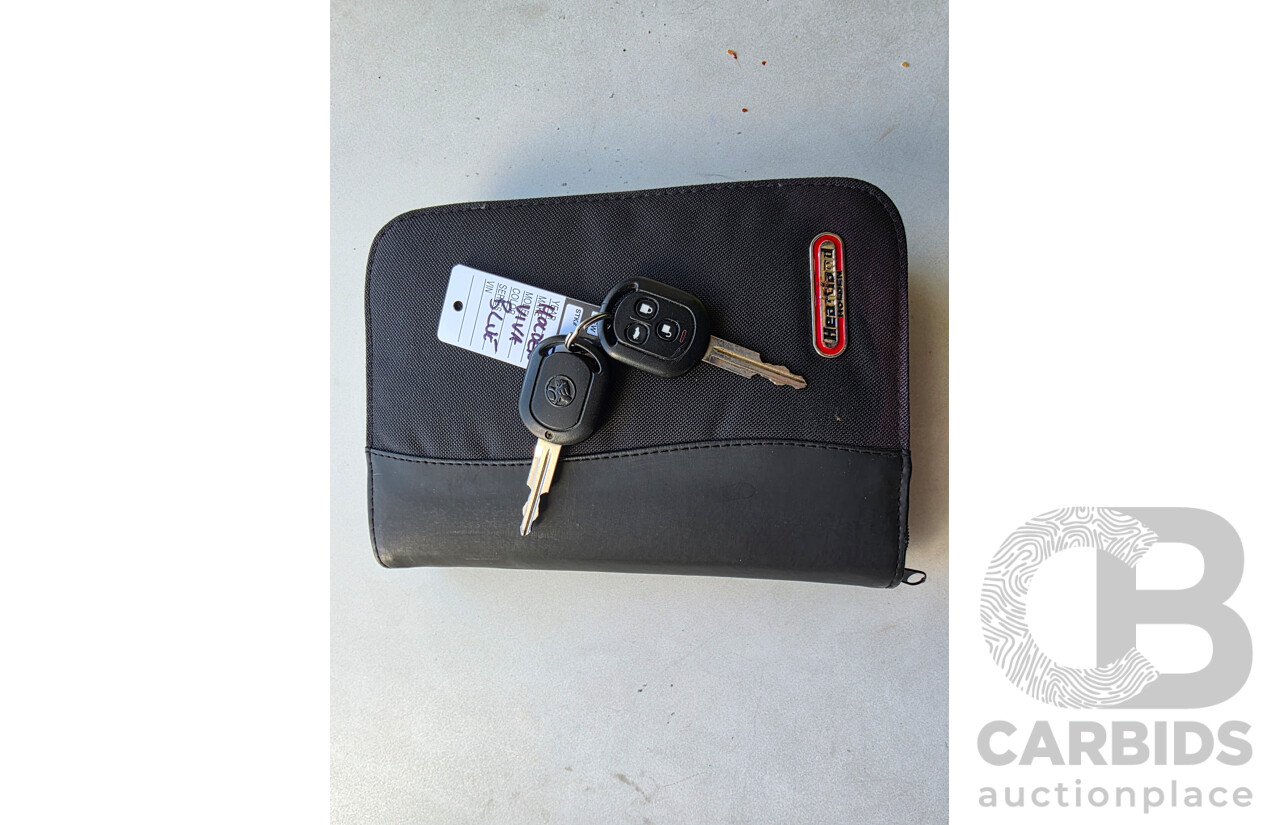 3/2007 Holden Viva  JF MY07 4d Sedan Blue 1.8L