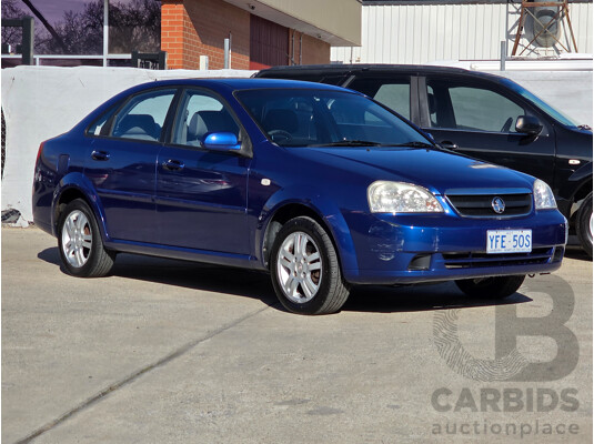 3/2007 Holden Viva  JF MY07 4d Sedan Blue 1.8L