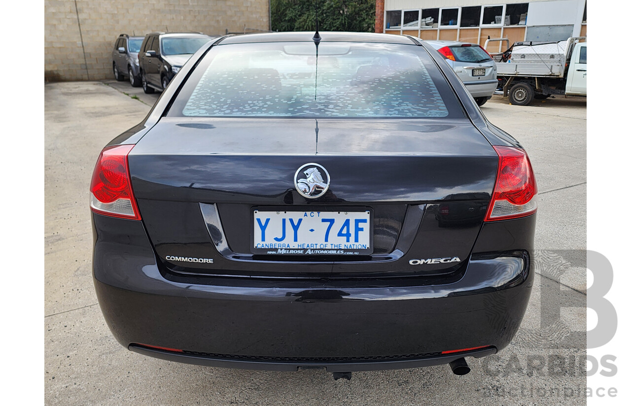 7/2006 Holden Commodore Omega VE 4d Sedan Black 3.6L