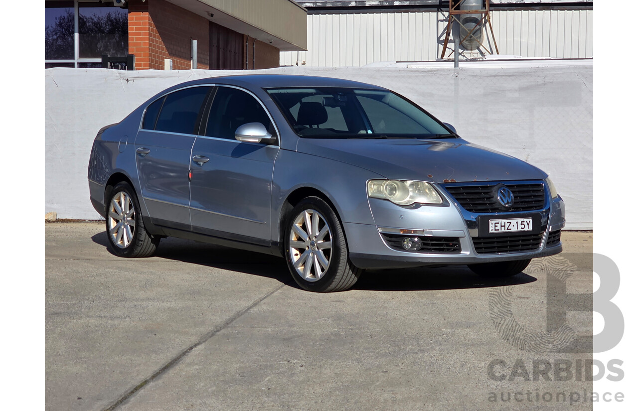 1/2007 Volkswagen Passat 2.0 TDI 3C 4d Sedan Blue Turbo Diesel 2.0L