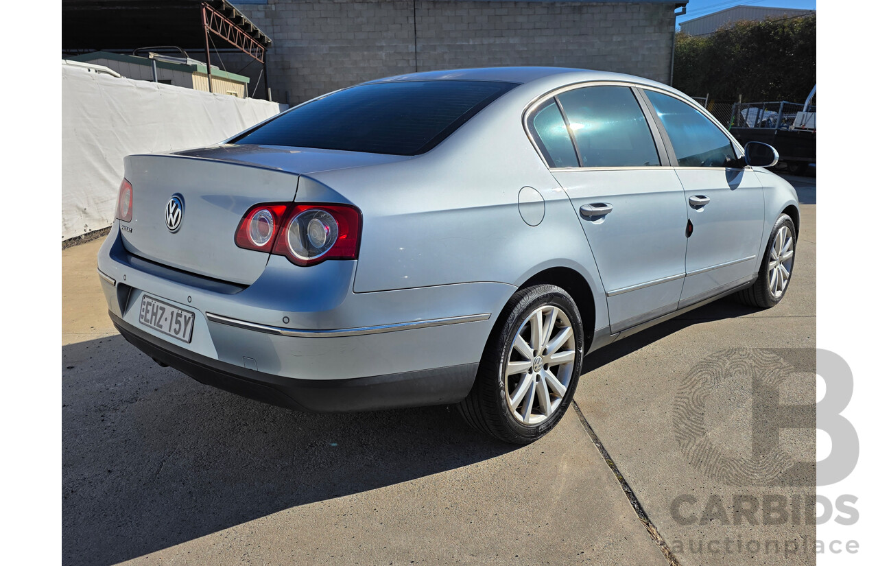 1/2007 Volkswagen Passat 2.0 TDI 3C 4d Sedan Blue Turbo Diesel 2.0L