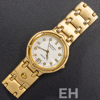 Krug-Baümen Charleston Diamond Ladies Watch, 415263DM, 18ct Electroplated