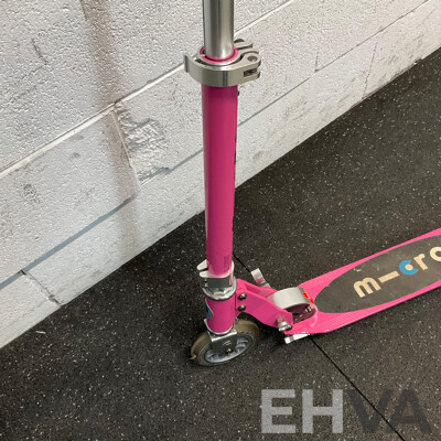 Micro Sprite Pink Scooter for Age 5 to Adult