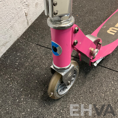 Micro Sprite Pink Scooter for Age 5 to Adult