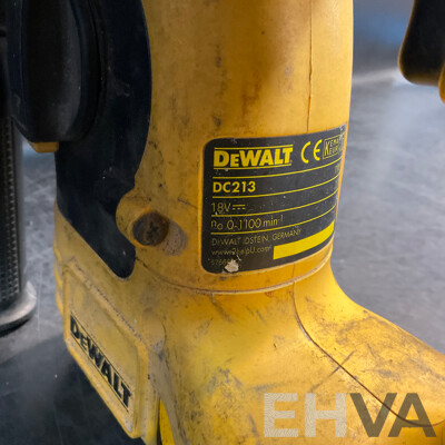 DEWALT DW997Adjustable Clutch Hammer Drill , DC213 Rotary Hammer Drill , DW999 Cordless SDS Drill with 2 Batteies