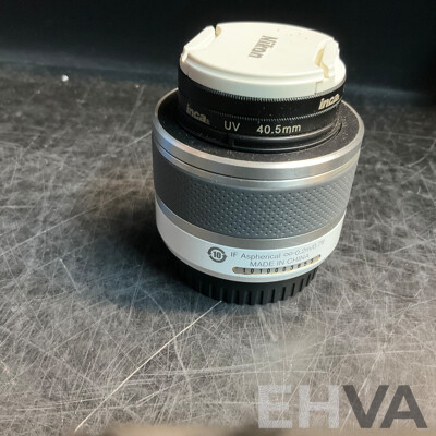 NIKON V1 Digital Camera with 10-30mm & 30-110 Mm Lens & SB-N5 Flash with Lowepro Camera Bag
