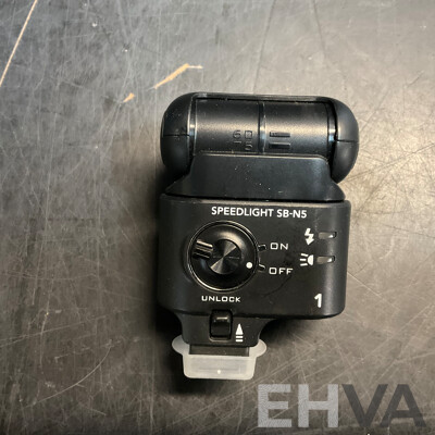 NIKON V1 Digital Camera with 10-30mm & 30-110 Mm Lens & SB-N5 Flash with Lowepro Camera Bag
