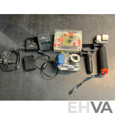 GoPRO &  Assorted Accessories for Camera Include Charger MH-24, MH-23 & More