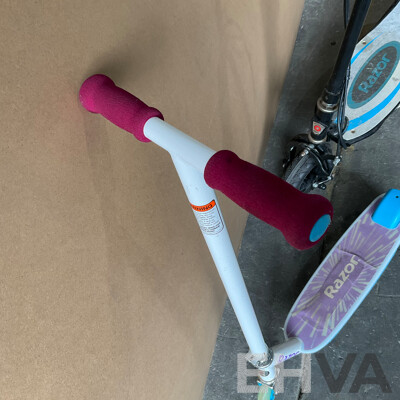 2x Razor Kids E-scooter