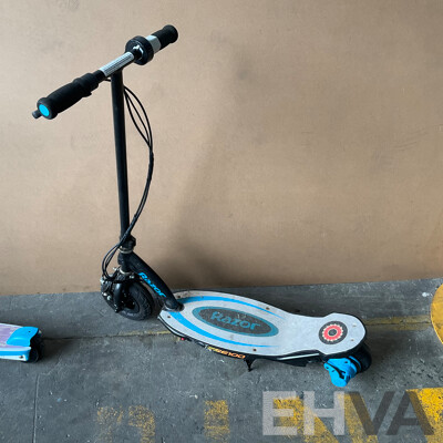 2x Razor Kids E-scooter