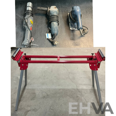 WORKZONE Mitre Saw Stand TT-SH240 & Assorted Tools