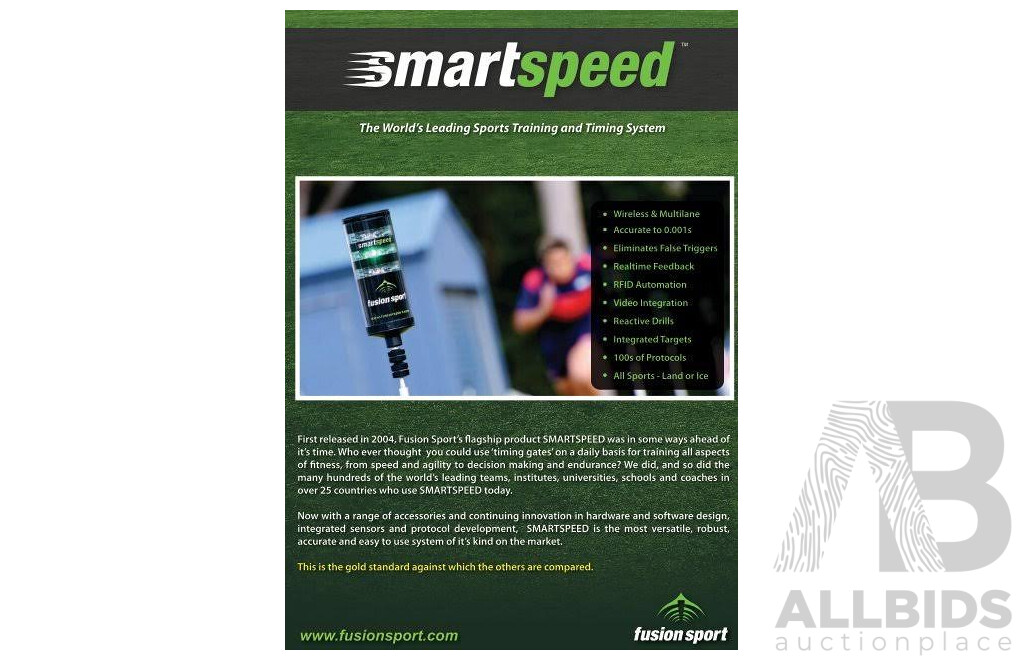 Smartspeed Training and Timing System with Case