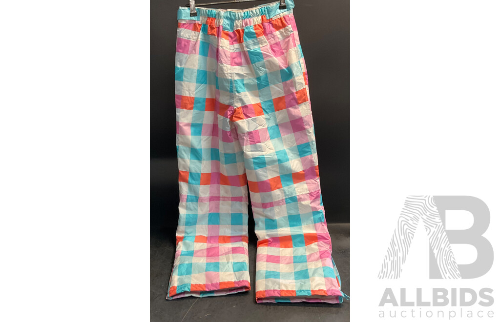 Assorted Snow Pants - Size Youth12,14 and S - Lot of 6