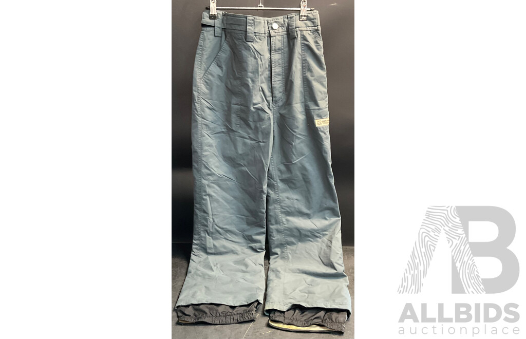 Assorted Snow Pants - Size Youth12,14 and S - Lot of 6