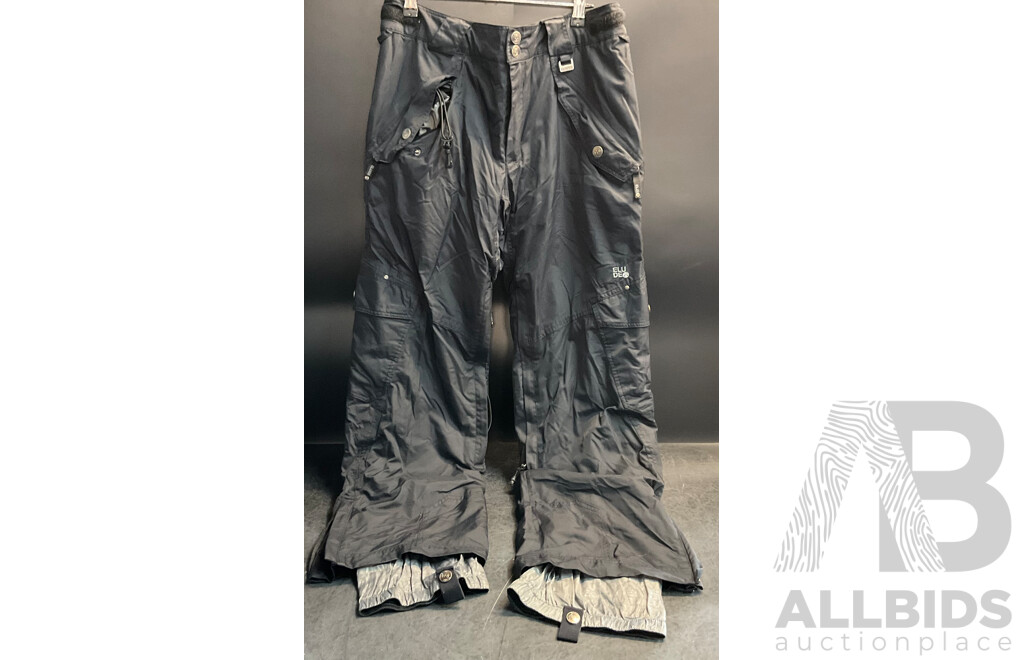 Assorted Snow Pants - Size Youth12,14 and S - Lot of 6