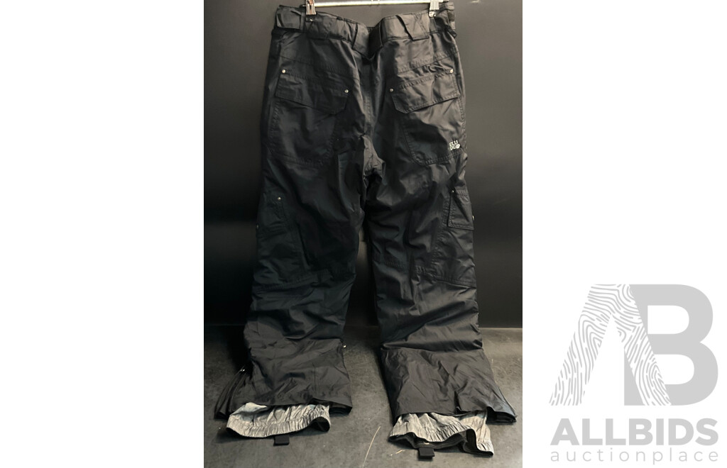 Assorted Snow Pants - Size Youth12,14 and S - Lot of 6