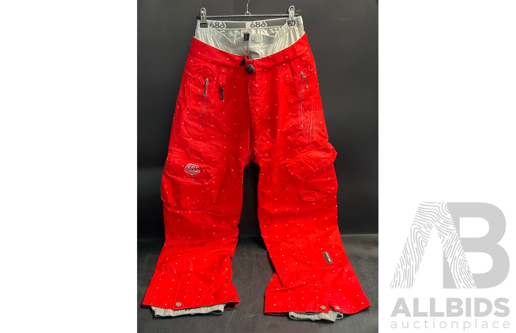 Assorted Snow Pants , Skiwear - Size M,L - Lot of 6