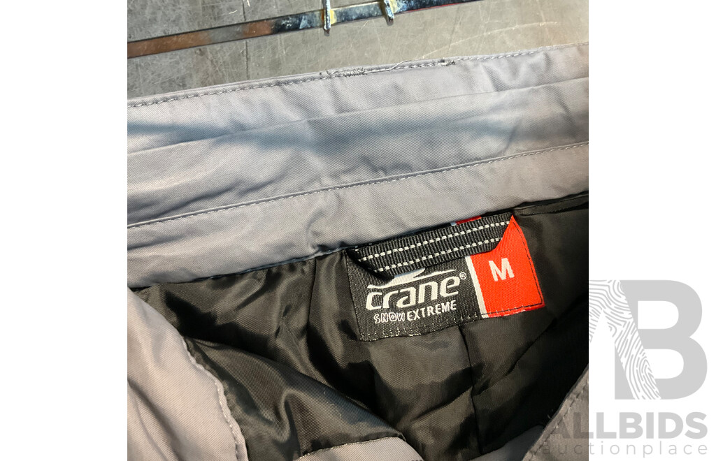 Assorted Snow Pants , Skiwear - Size M,L - Lot of 6