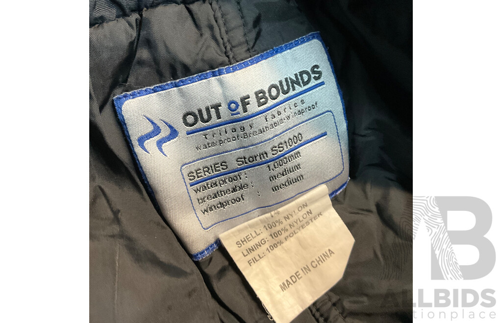 Assorted Snow Pants , Skiwear - Size M,L - Lot of 6