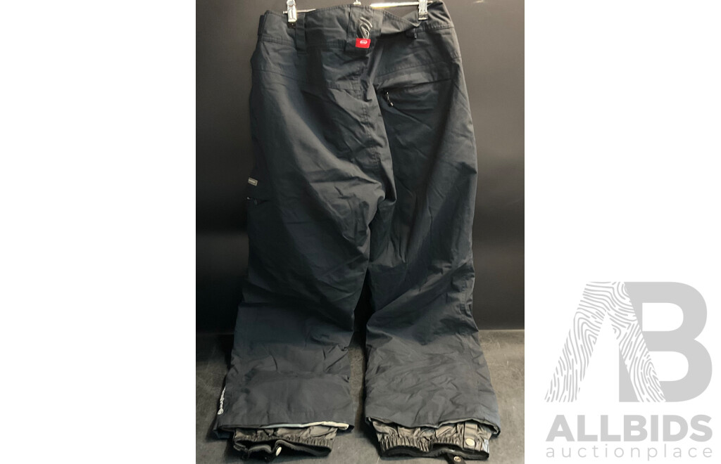 Assorted Snow Pants , Skiwear - Size M,L - Lot of 6