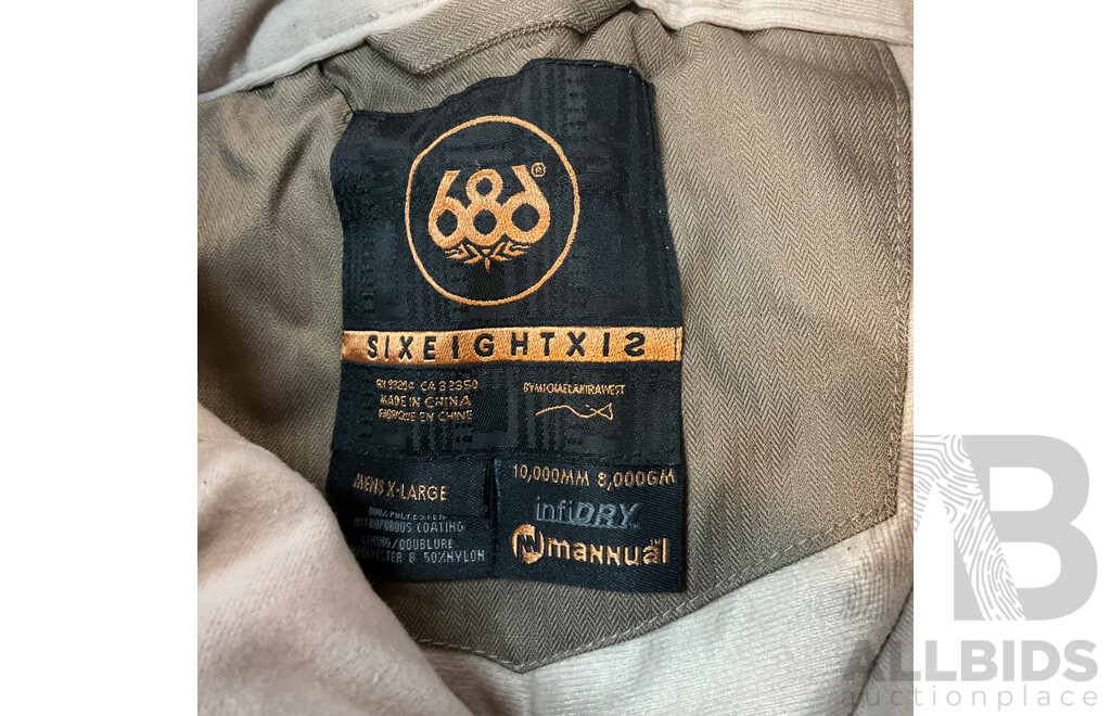 Assorted Snow Pants - Size XL,2 XL, L - Lot of 7